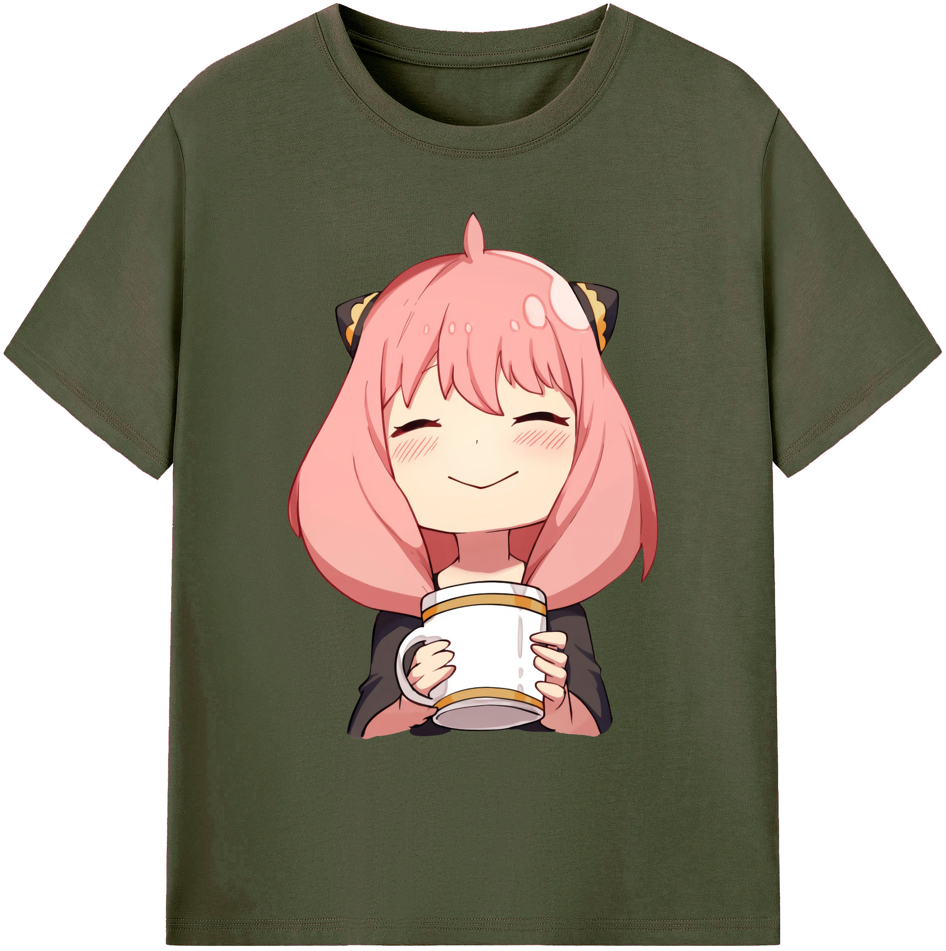 （画像用） SPY×FAMILY间谍家家酒 綿100％ メンズ半袖Tシャツ｜肌触りやわらか＆通気性